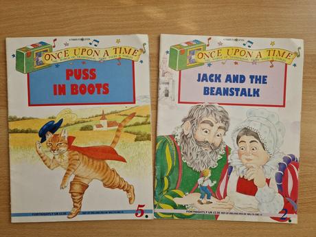 Puss in boots, jack and beanstalk,