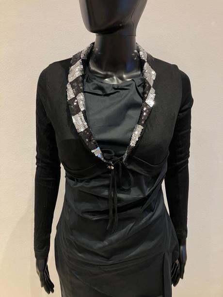 Dámske bolero s flitrami čierne (s/m), s