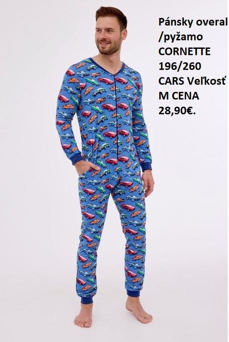 Pánske pyžamá-overaly italianfashion/cornette/taro, l / m / xl