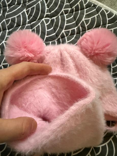 Teplučká čiapočka s nákrčníkom pre bábätko, 62