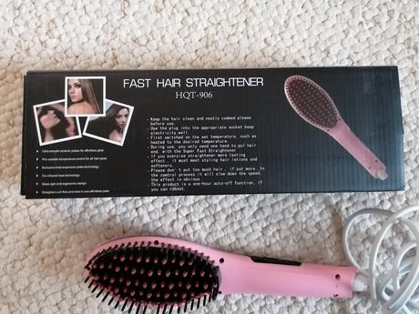 Hqt ionizačná kefa a hrebeň typ hqt-906 h-straight,