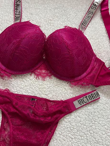 Vs set podprsenka 75c + brazislke nohavičky, victoria's secret,75c