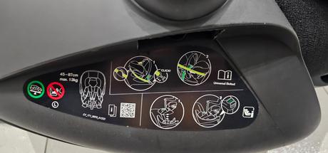 Vajíčko cybex cloud t i-size 45-87 cm black, cybex