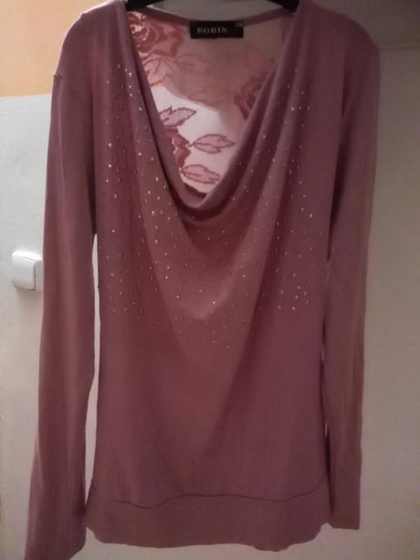 Tričko s čipkou, m