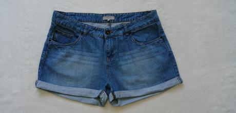 Pekné riflové šortky, vertbaudet,40