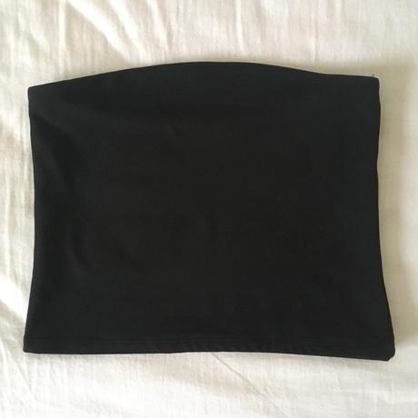 Čierny bandážový top, xs