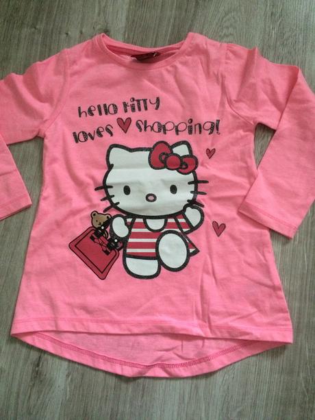Tricko hello kitty  1/2-2 roky,super stav, f&f,92