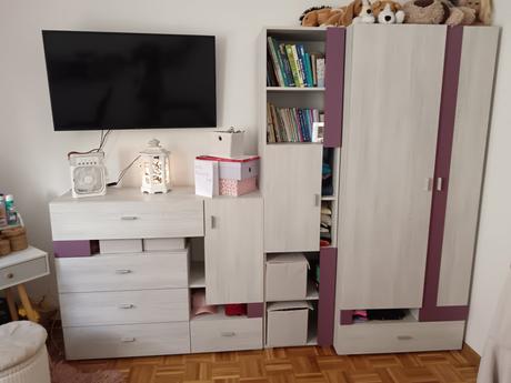 Komplet spálňa bez postele,