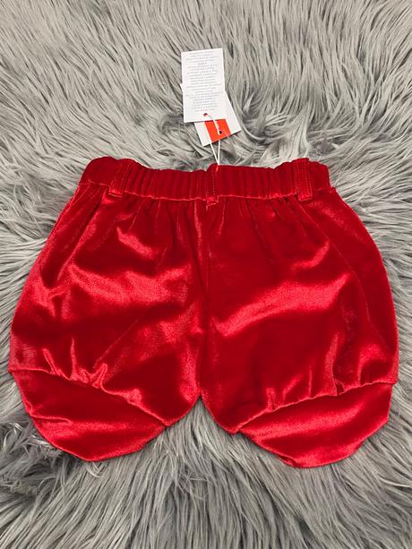 Dievčenské elegantné šortky červené (12 mes.), original marines,80