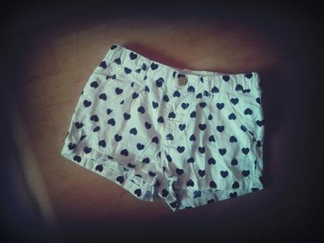 Srdieckove sortky, vel. 122, h&m,122