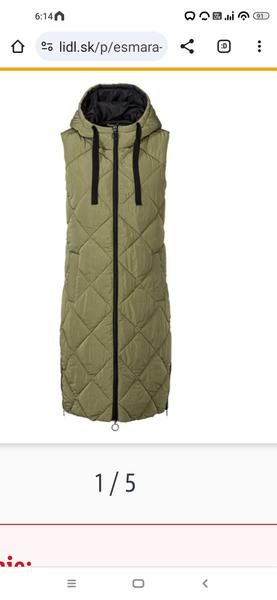 Kde nájsť vestu z Lidla vo veľkosti L?