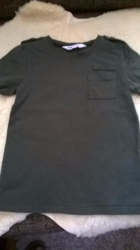Bavlnene tricka - vyborny stav, h&m,104