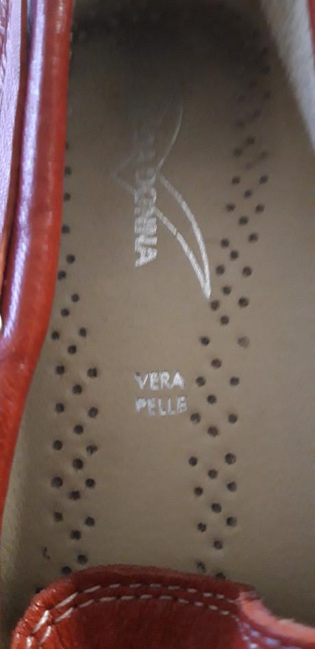 Červene mokasiny  36, donnay,36