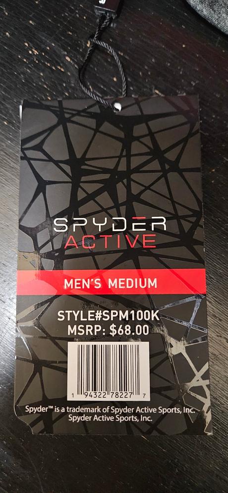 Spyder pánske termo tričko veľkosť m, m