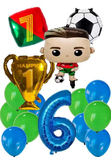 Futbalové balóny ronaldo- až 14/15/16 kusov,