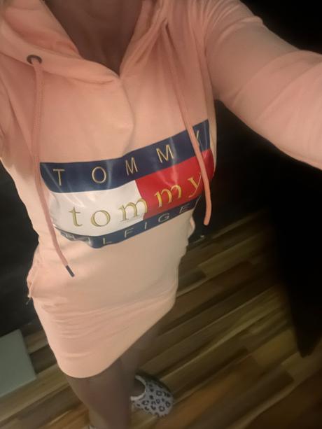 Tommy hilfiger šaty mikina, tommy hilfiger,xs