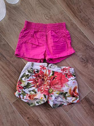 2x krátke nohavice 98/104, 98