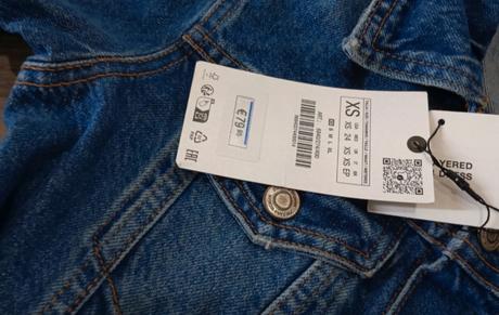 Džínsové šaty, zara,xs