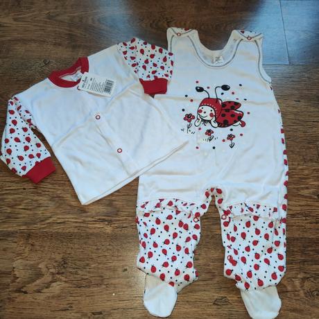 Košieľka a dupačky lienka, 86