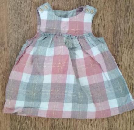 Šaty tenký flanel 56/62, tu,56