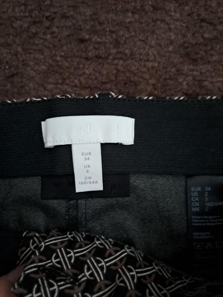 Kvalitné nohavice, h&m,34