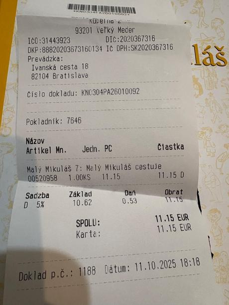 Maly mikulas cestuje, 