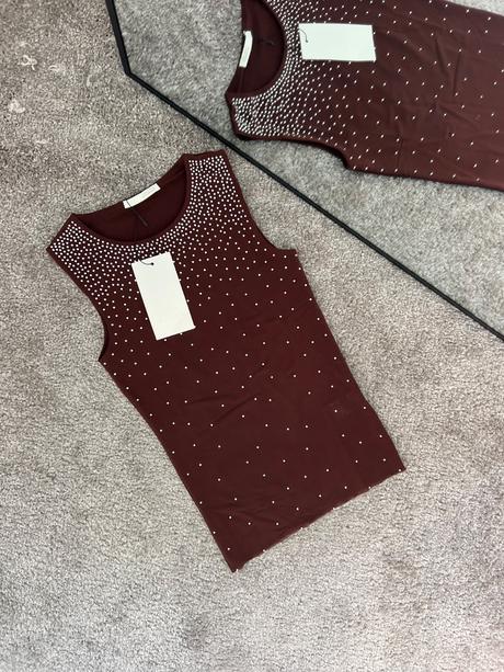 Trblietavy top, zara,m / s