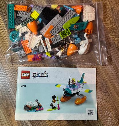 Lego friends zachranarsky hydroplan 41752, 
