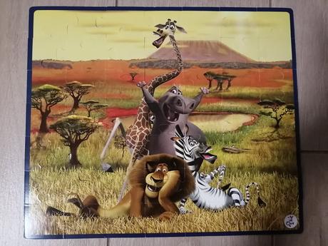 Puzzle madagaskar, dreamworks,