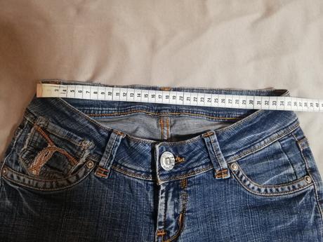 Dámske modré rifle, s