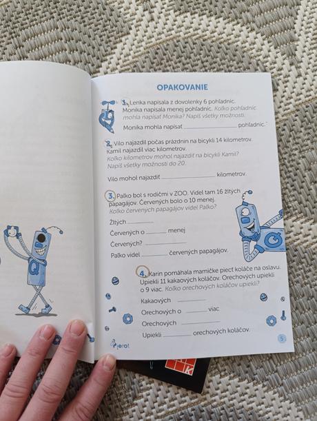 Cvičné zoštity pre 2.ročník, 