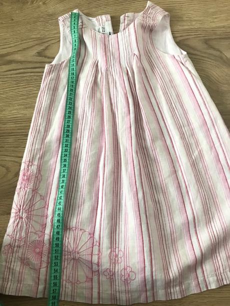 Podšité saty, h&m,98