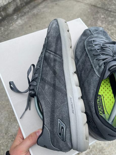Skechers pánske semišové nazúvacie tenisky, skechers,44