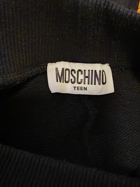 Moschino originál ikonická teplakova suprava, moschino,s
