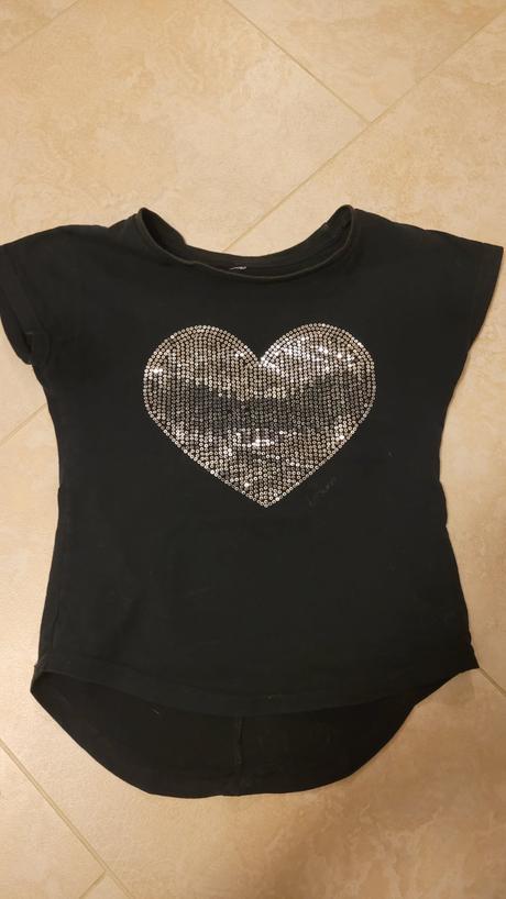 Tričko srdiečko, 128