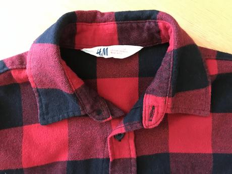 Flanelová košela hm, h&m,152
