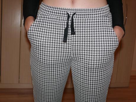 Pohodlné nohavice 158-164, s