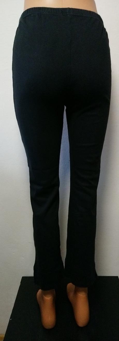 Dámske čierne elastické tepláky, westside, m