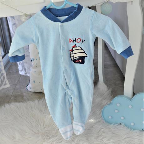 Velúrové pyžamko-50/56, 56