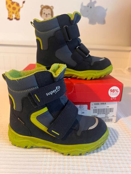 Kvalitné zimné topánky superfit veľkosť 26, superfit,26