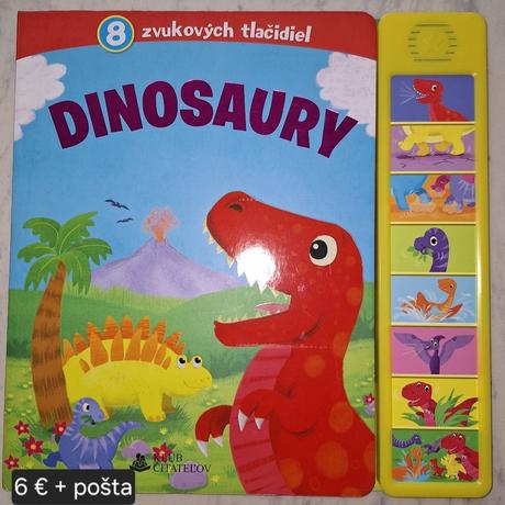 Zvuková kniha dinosaury, 