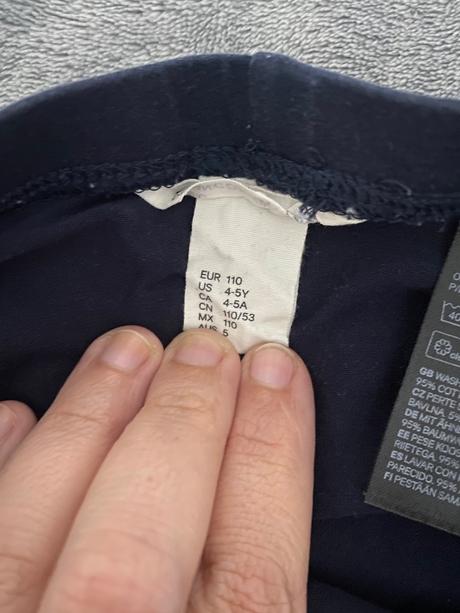 Legíny 3/4, h&m,110
