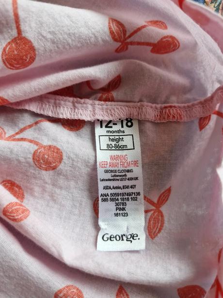 Letné šaty- čerešne, george,80