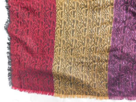 Kvalitná teplá indicka šatka, xl