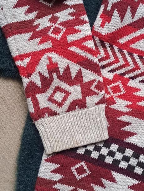Vzorovany sveter h&m, h&m,m