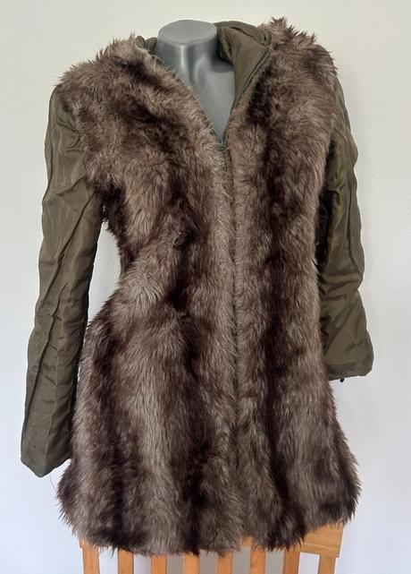 Bunda s kozusinovou vestou, m