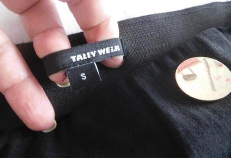 Sukňa tally weljl so zlatými gombíkmi, tally weijl,s