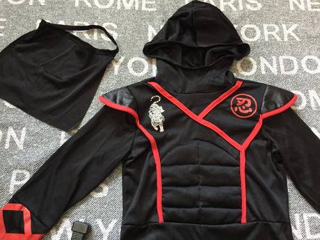 Chlapcensky kostym ninja 5-7 rokov, 