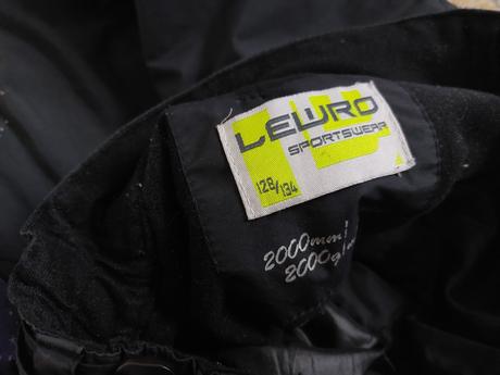 Lyziarske nohavice, lewro,128