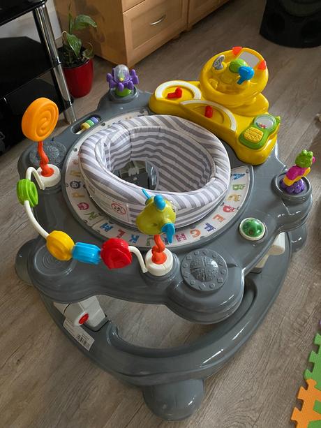 Detské chodítko toyz hiphop 3v1 + skladacie chodít, 